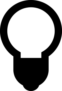Lightbulb Variant Outline Drawing Svg Vector, Free Vectors File